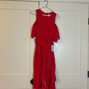 Red Eliza J dress 0P